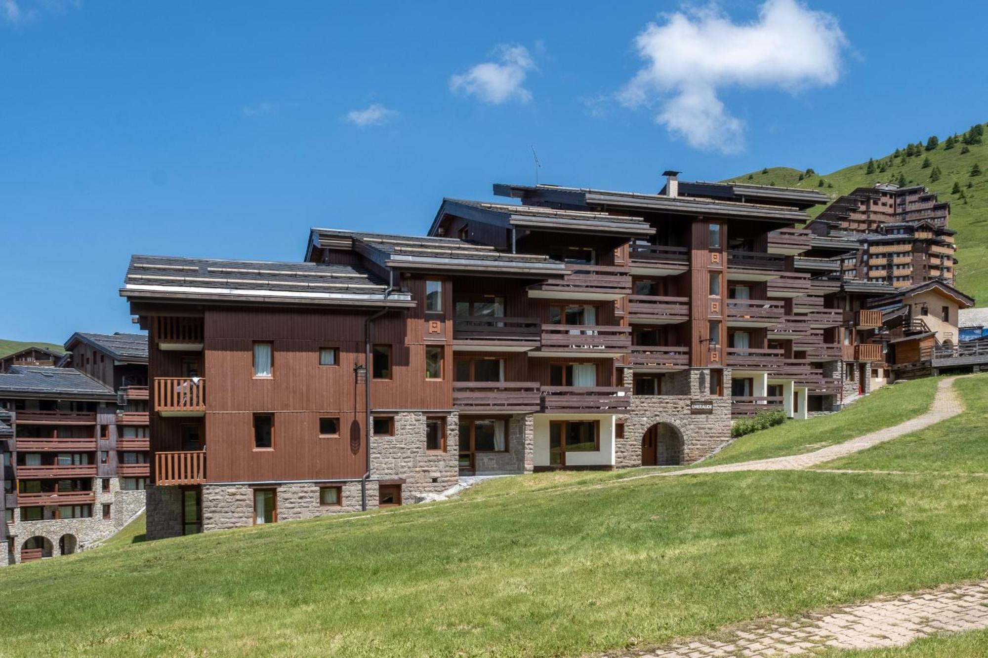 Residence Pierre & Vacances Emeraude La Plagne Buitenkant foto