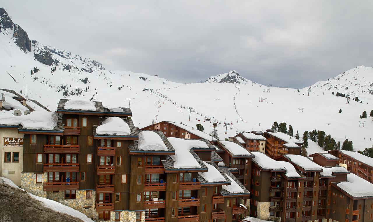 Residence Pierre & Vacances Emeraude La Plagne Buitenkant foto